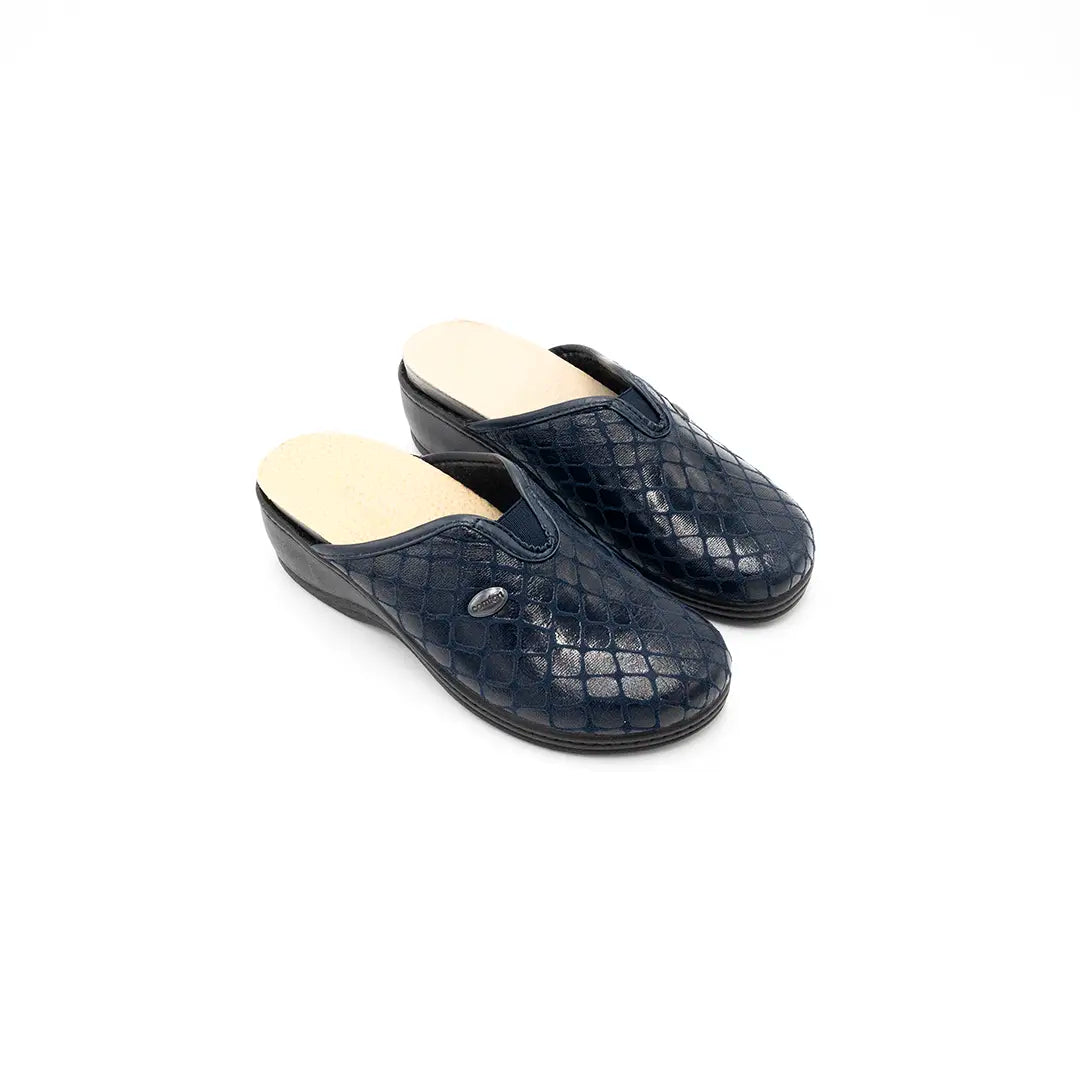 Sabot Con Plantare Estraibile Blu MERY