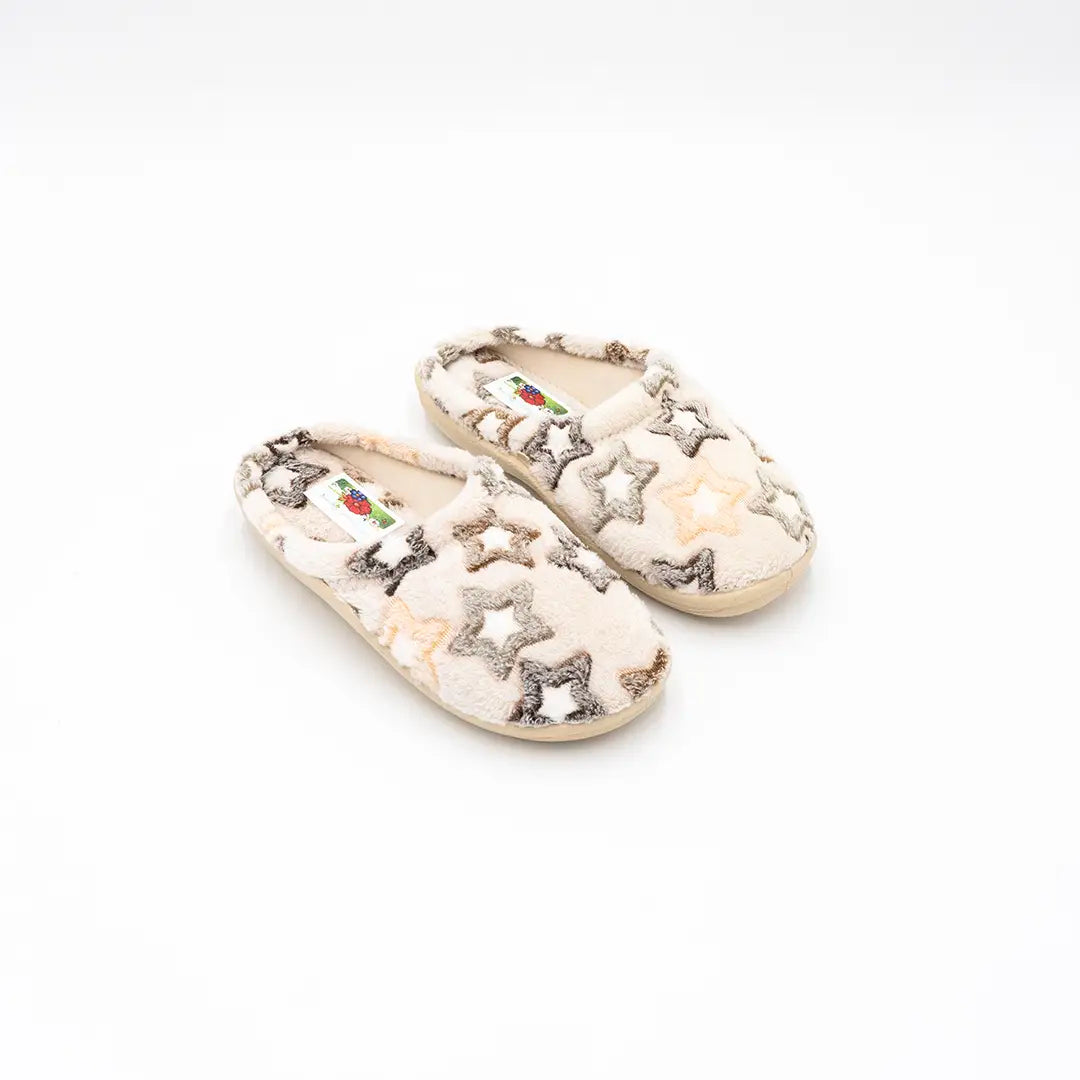Pantofole Profumate Con Stelle Beige PROFUMELLE