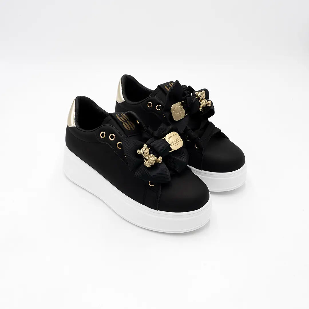 Scarpette Con Accessori Nere TOY