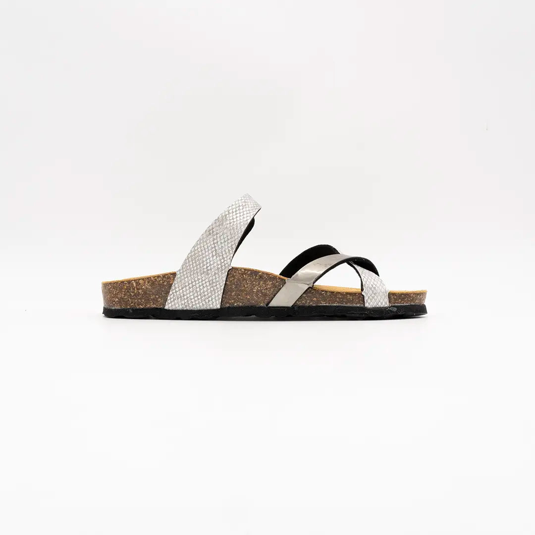 Ciabatte Fascia Infradito Peltro LEILA BK1036