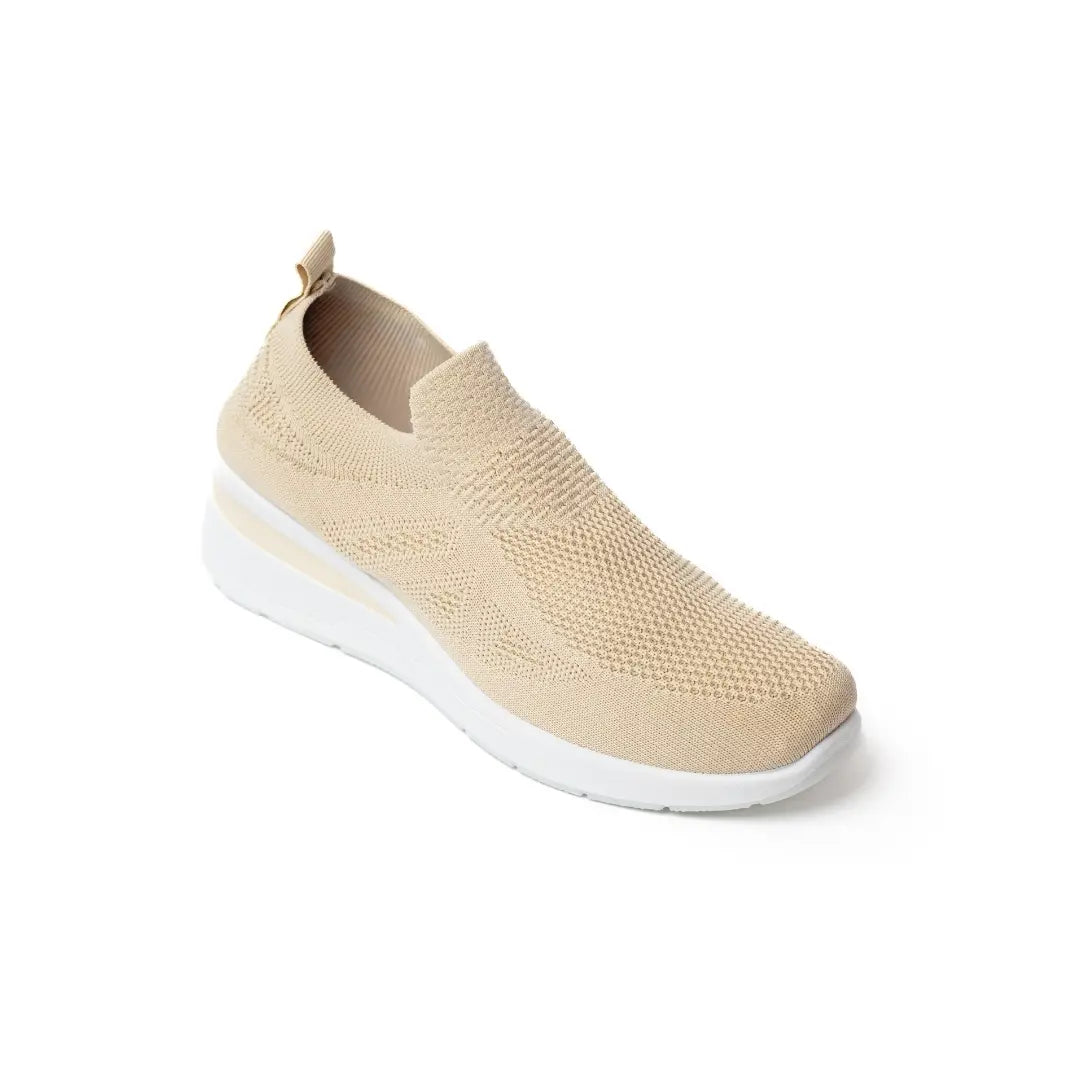 Scarpe A Calzino Ultraleggere Beige GRACE