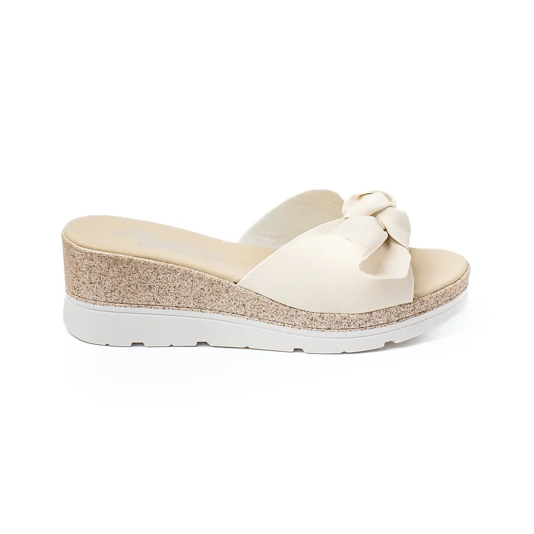 Zatteroni Con Nodo Bianco Ultra-Comfort LEIDA