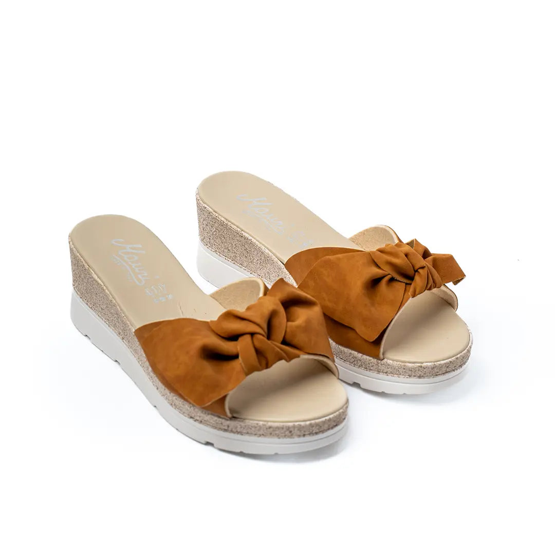 Zatteroni Con Nodo Cuoio Ultra-Comfort LEIDA