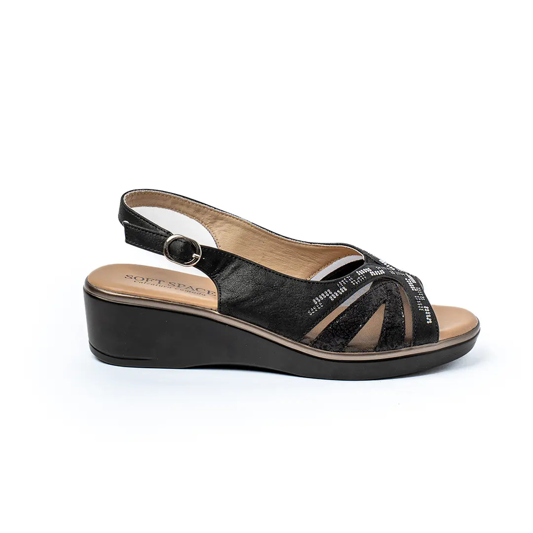 Sandali Extra Comfort Neri EMMA
