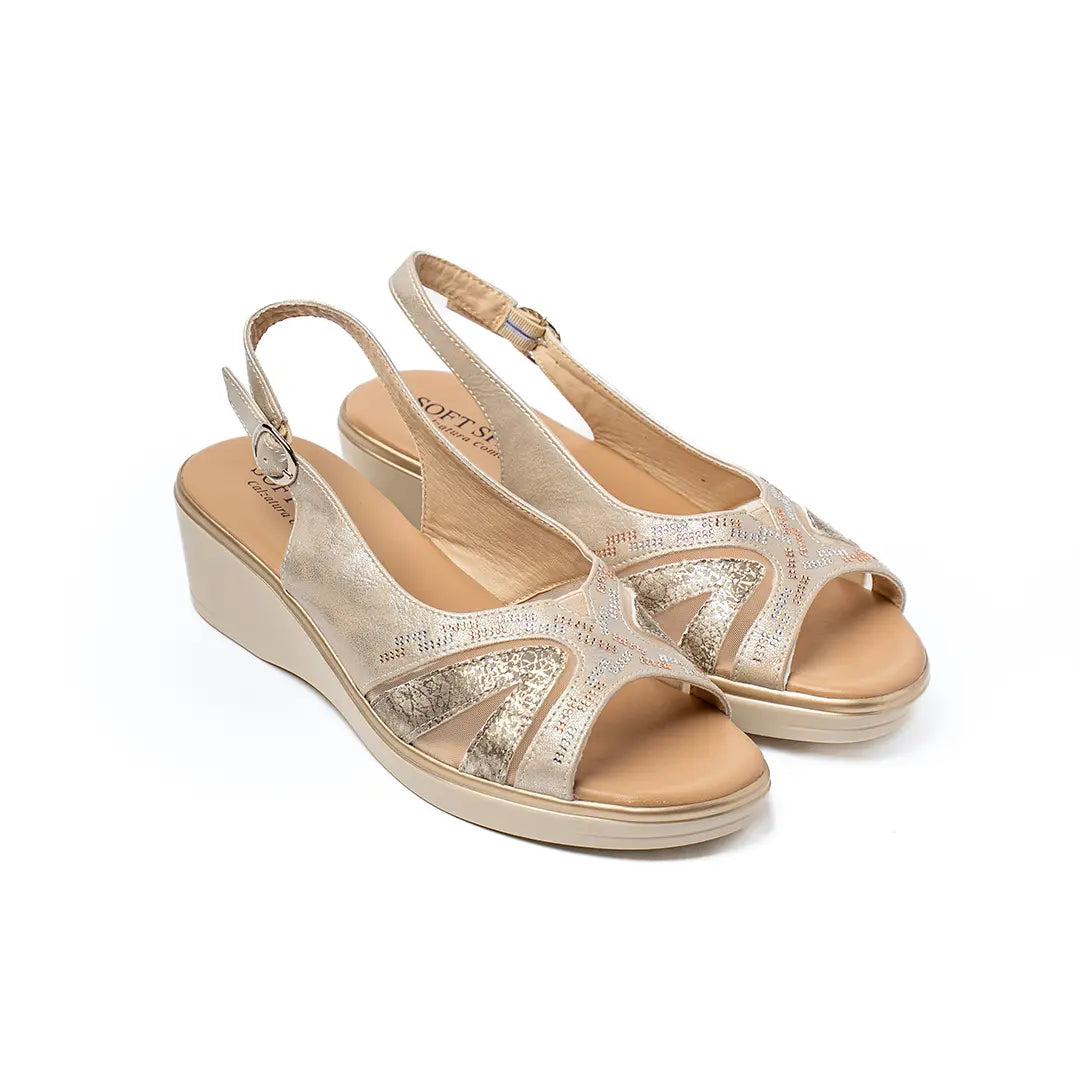 Sandali Extra Comfort Beige EMMA