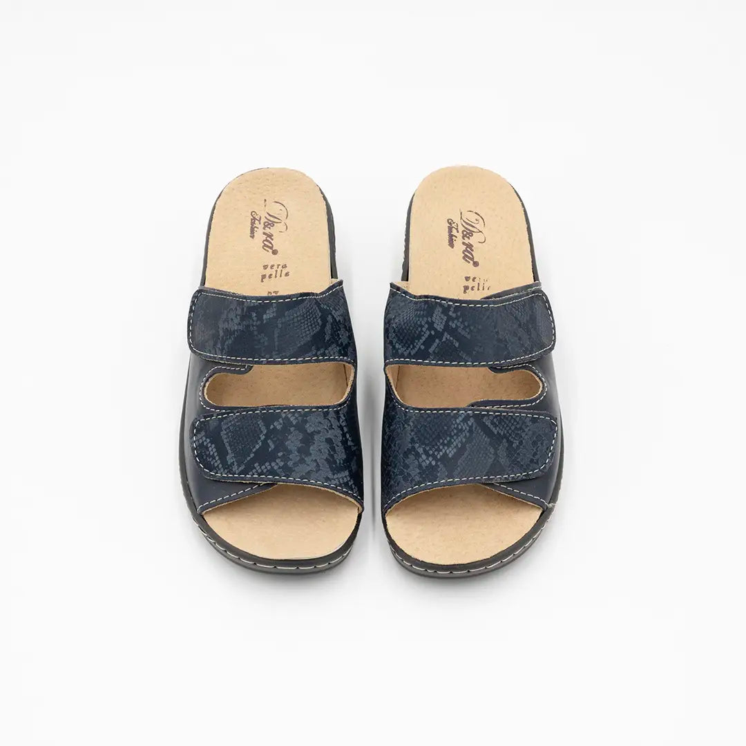 Ciabatta Estraibile Doppio Strappo Blu BOA