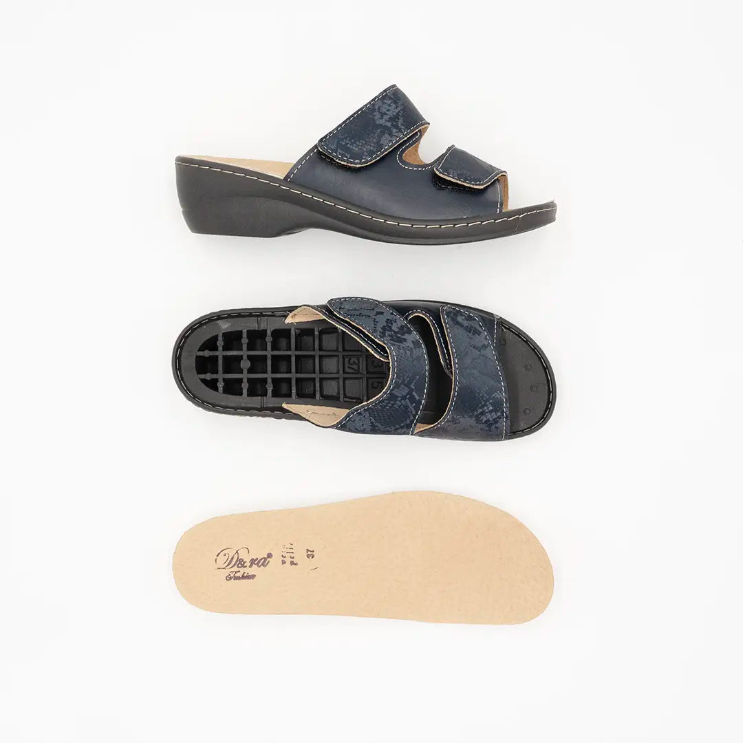 Ciabatta Estraibile Doppio Strappo Blu BOA