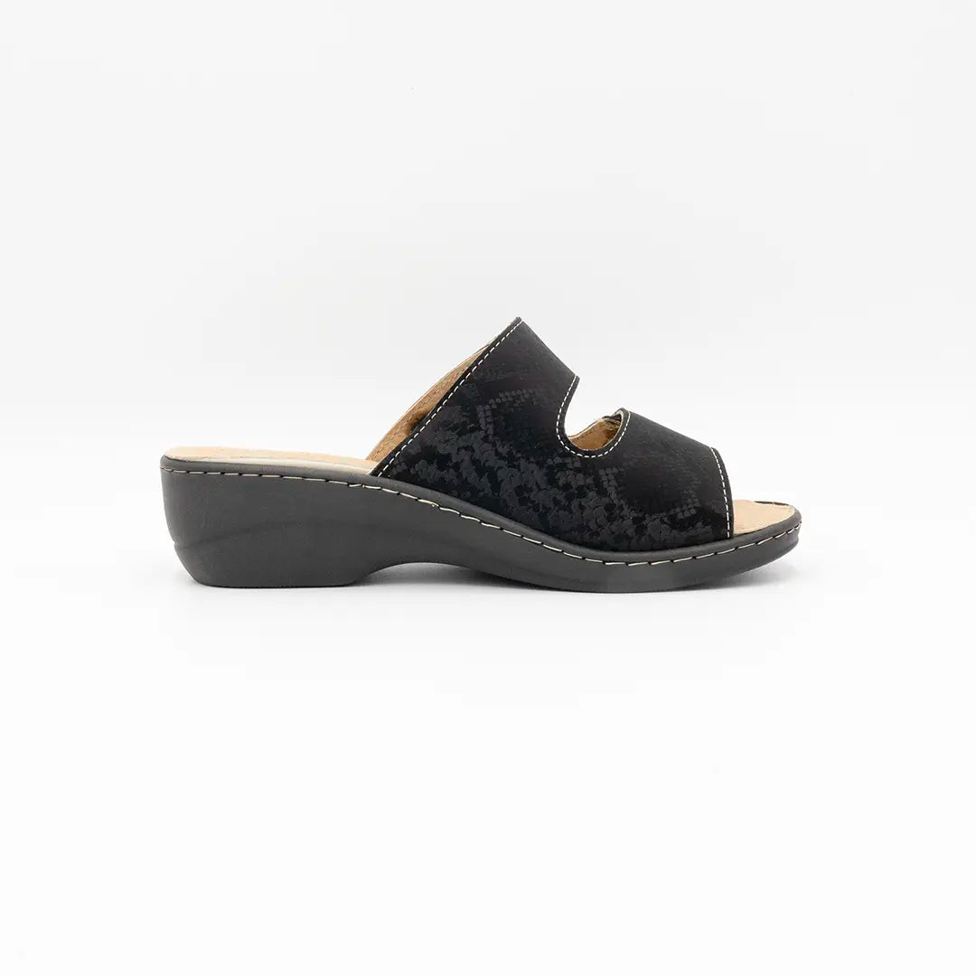 Ciabatta Estraibile Doppio Strappo Neri BOA