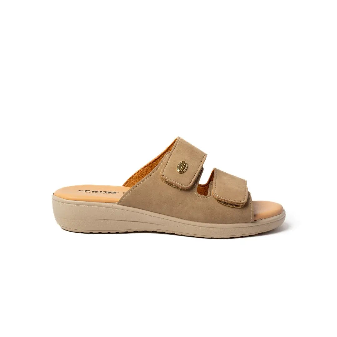 Ciabatte In Memory Made in Italy Taupe GIOVE