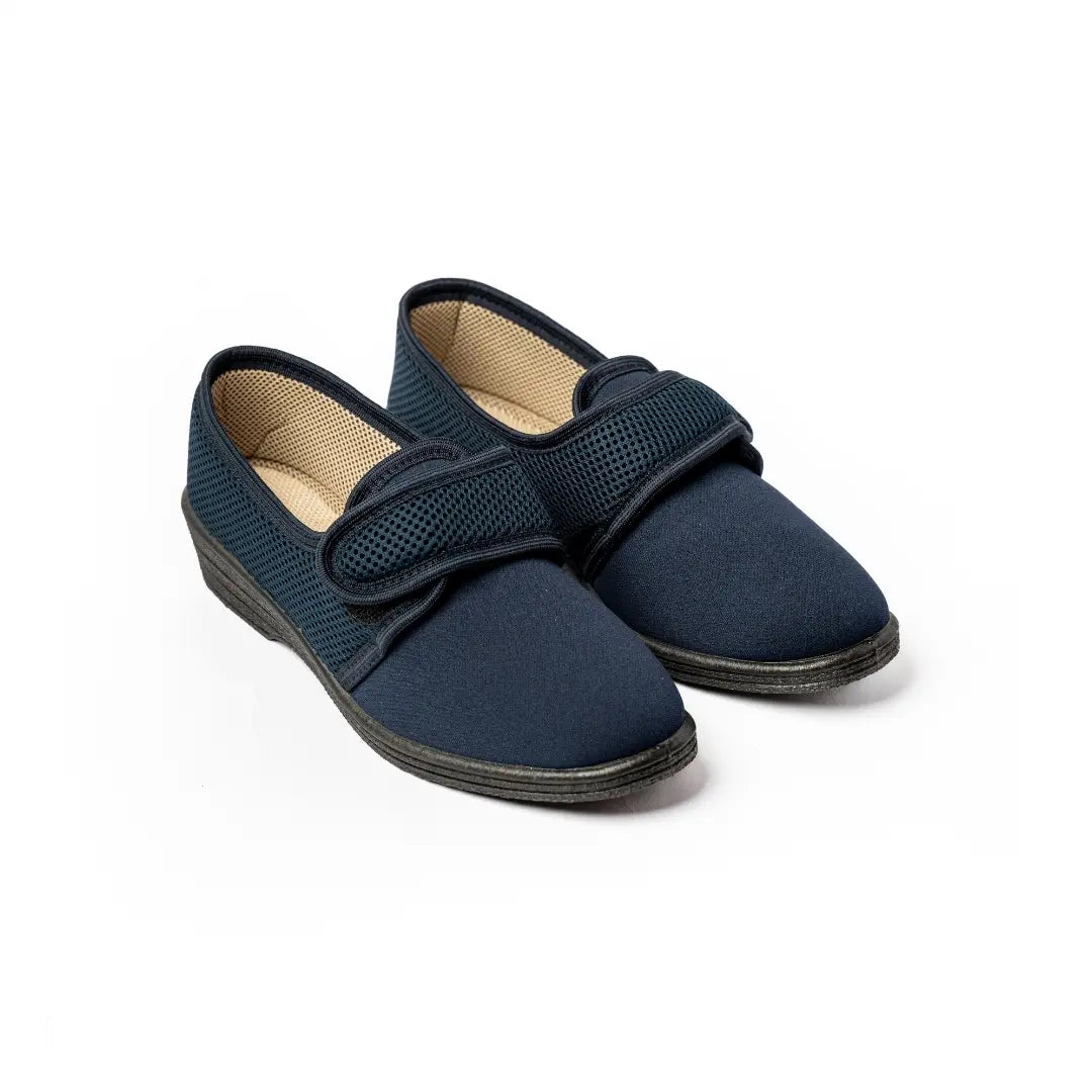 Scarpette Traspiranti Blu Made In Italy PIA
