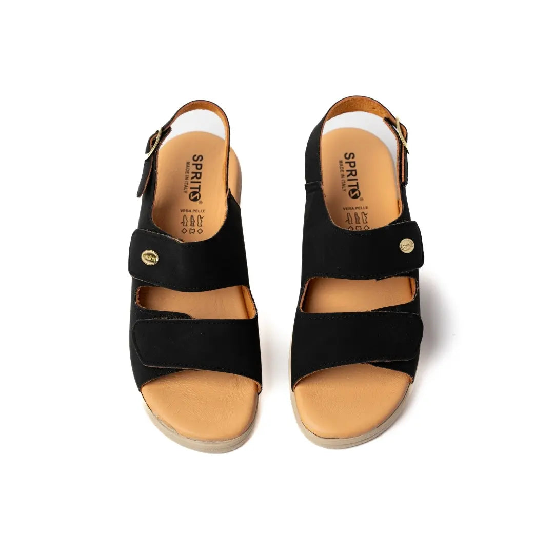 Sandali In Memory Made in Italy Neri PLUTON