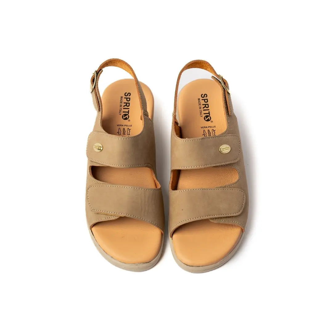 Sandali In Memory Made in Italy Taupe PLUTON