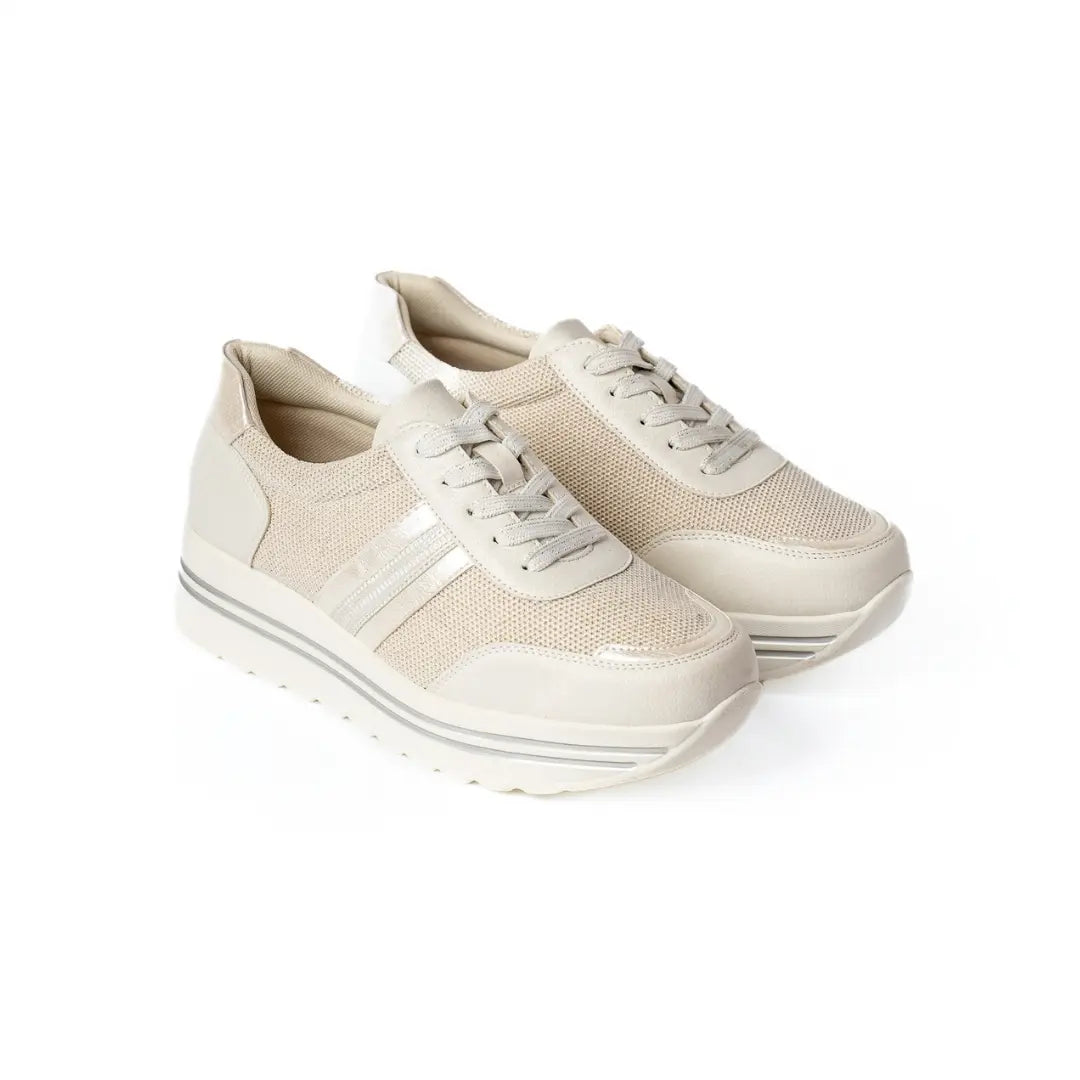Sneakers Traspiranti Suola Ultraleggera Bianche FLORA