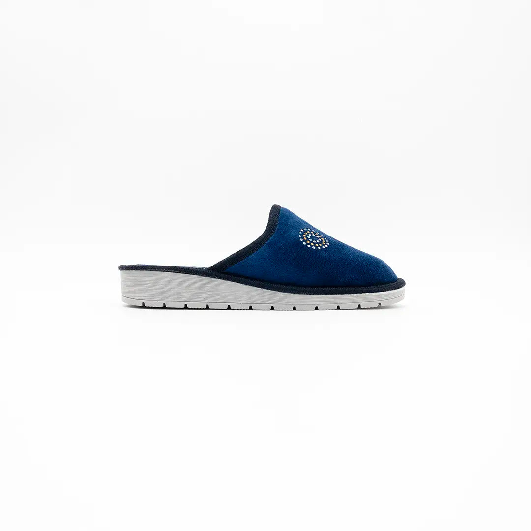 Pantofole Foderate Blu IMMA