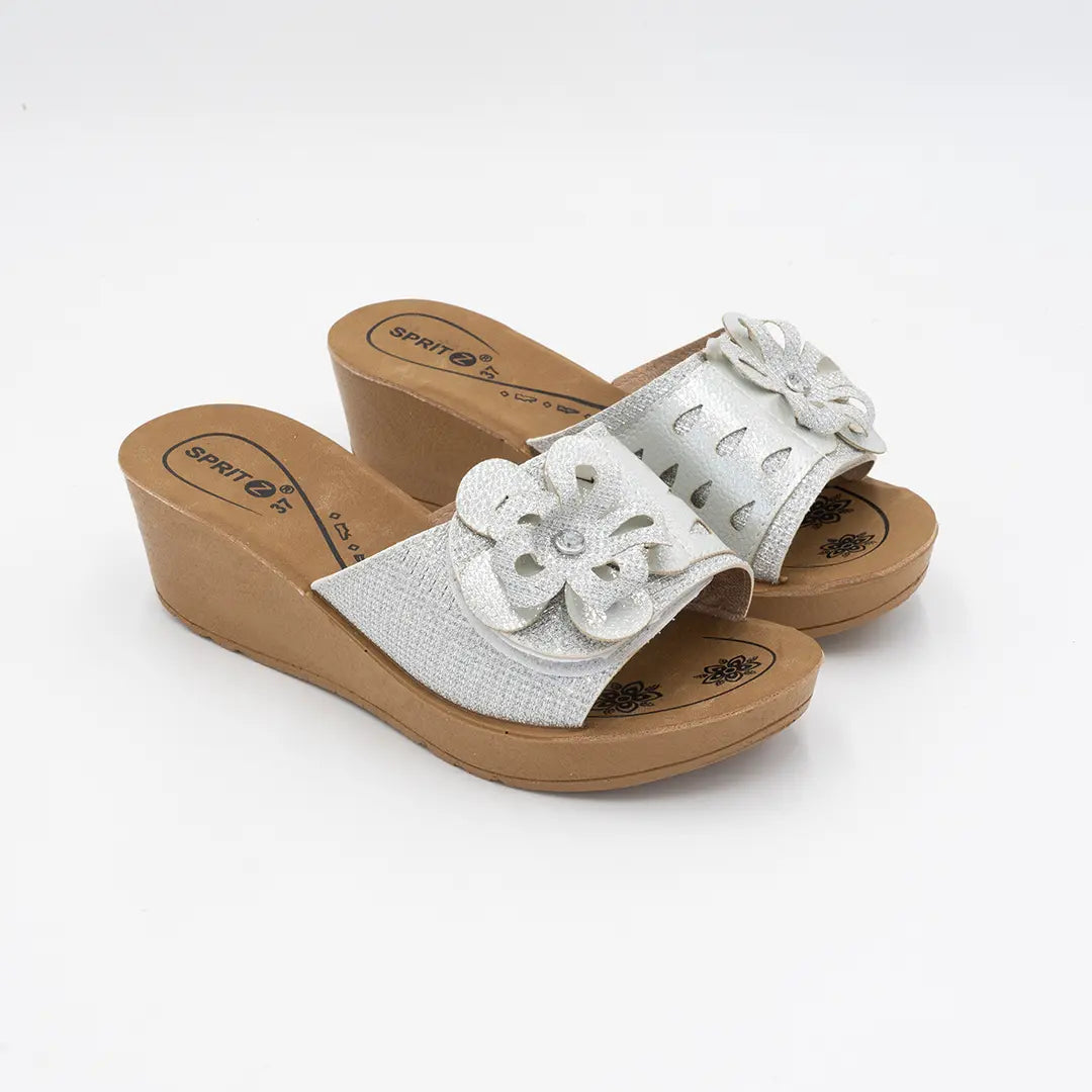 Ciabatte Con Strappo Argento SPRING 2034