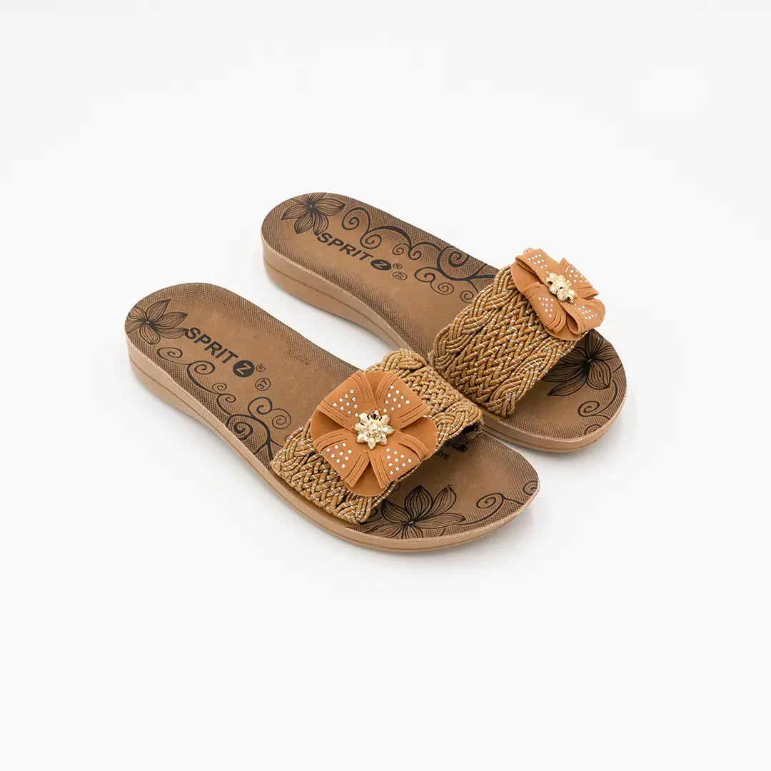 Ciabatte Con Fiocco Beige MILÚ 2560