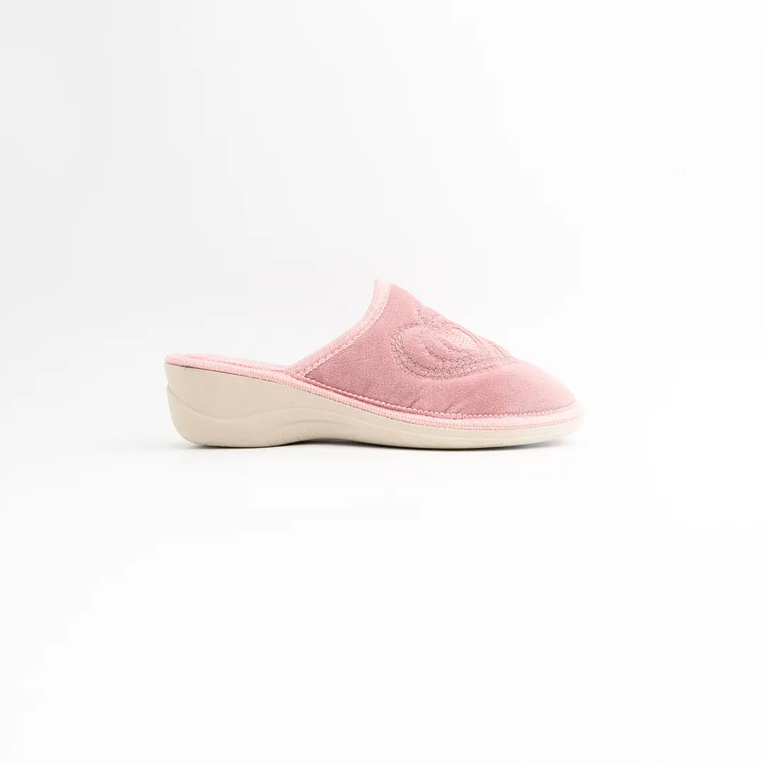 Pantofole Foderate Cipria HEART2