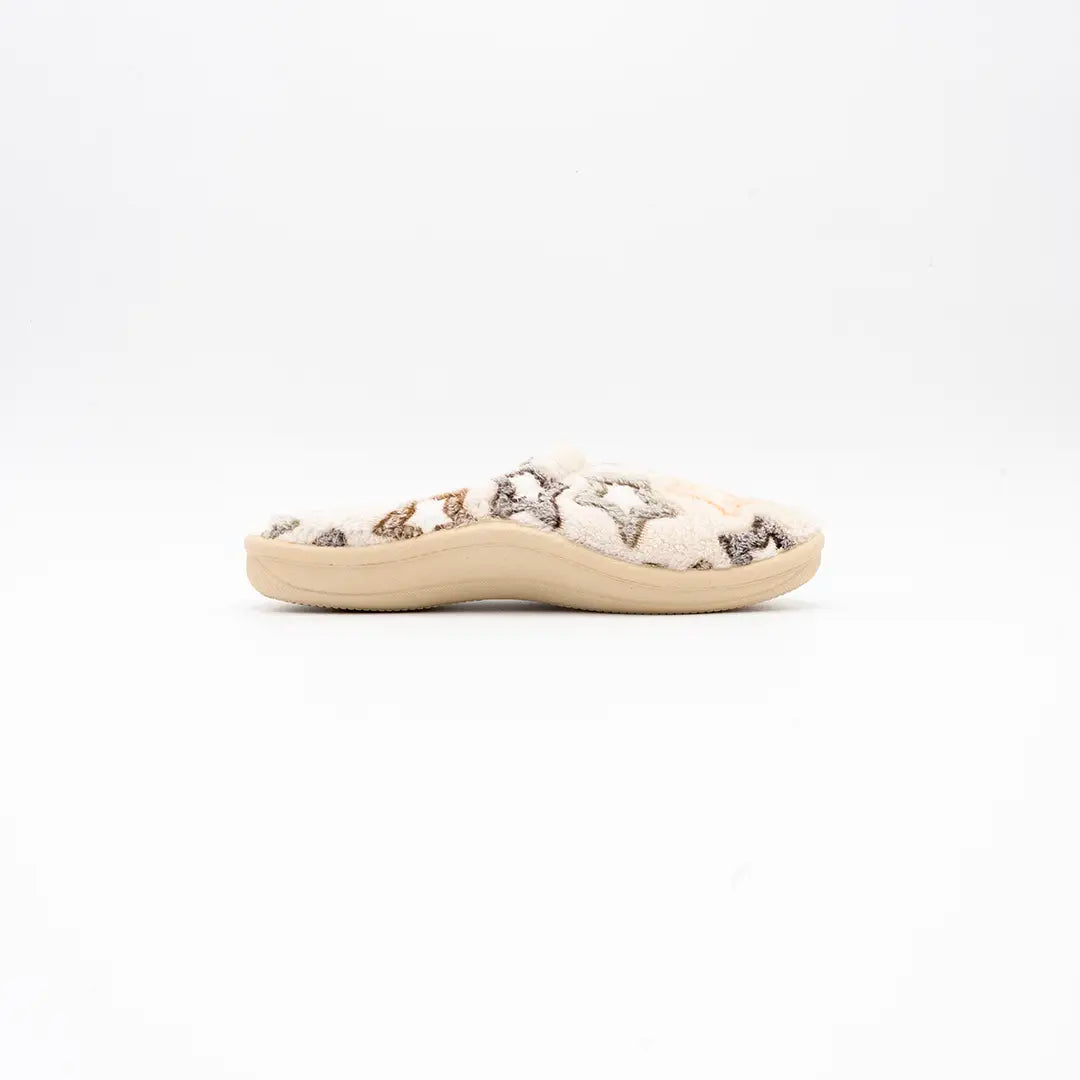 Pantofole Profumate Con Stelle Beige PROFUMELLE