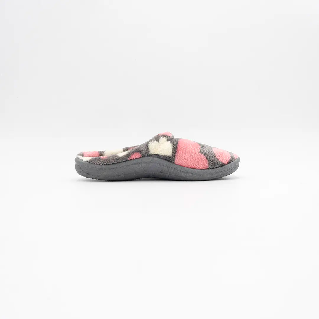 Pantofole Profumate Cuori Grigie PROFUMELLE