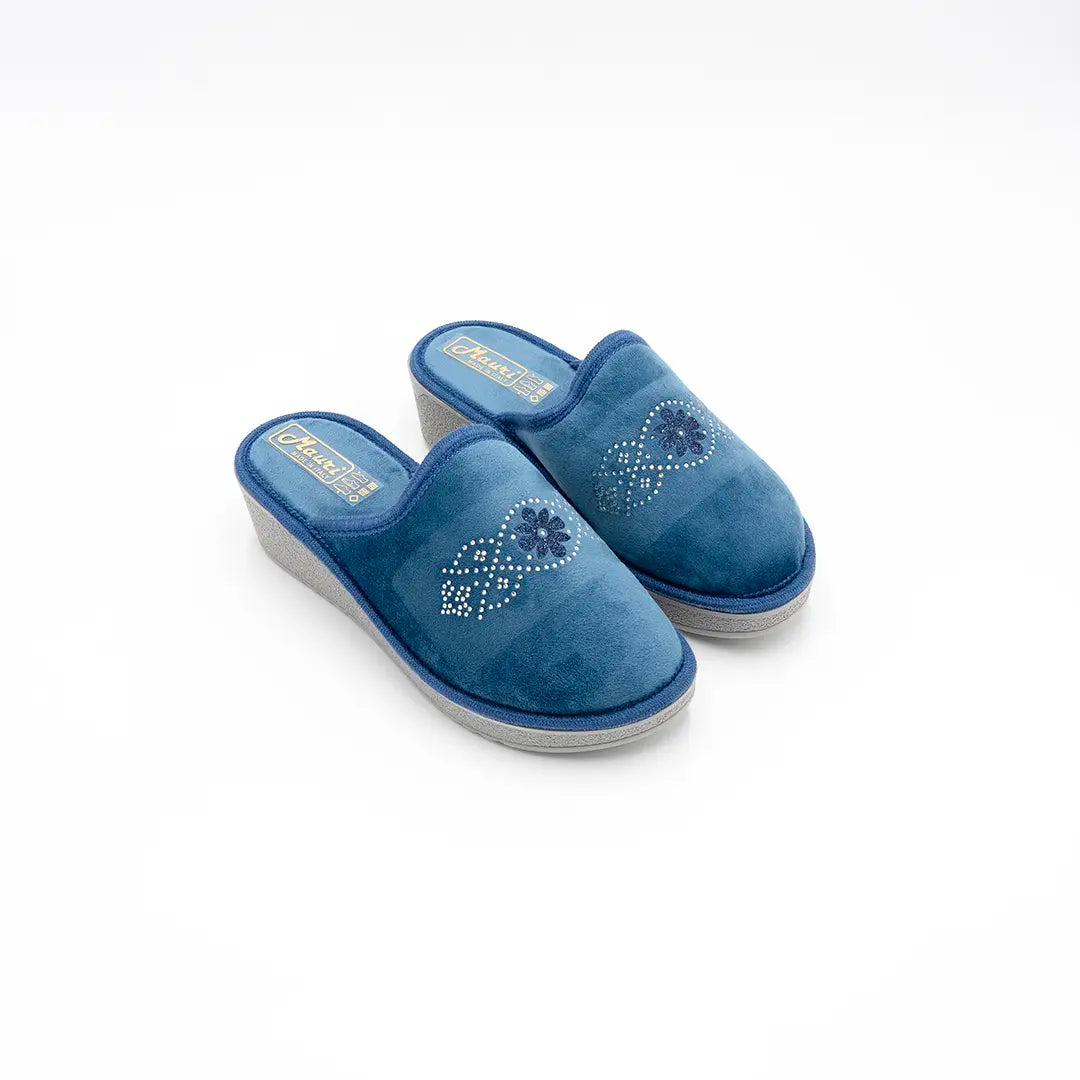 Pantofole Foderate Zeppa Alta Avion ERYS