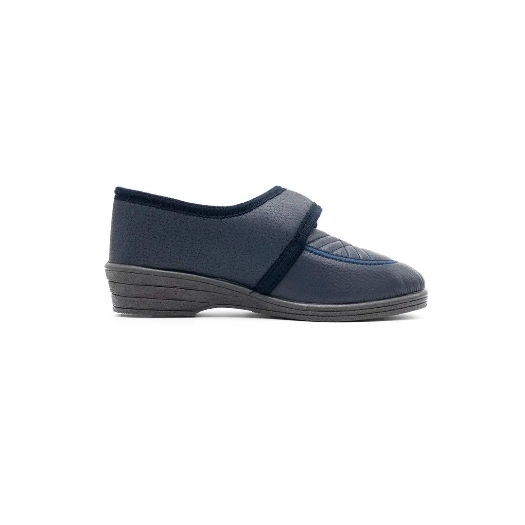 Scarpette In Ecopelle Con Strappo Blu DORY