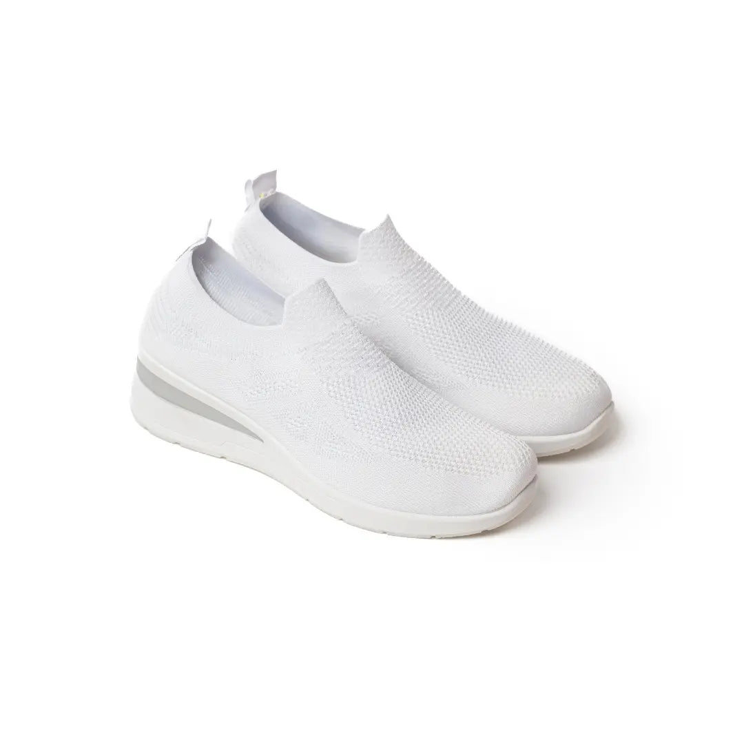 Scarpe A Calzino Ultraleggere Bianche GRACE