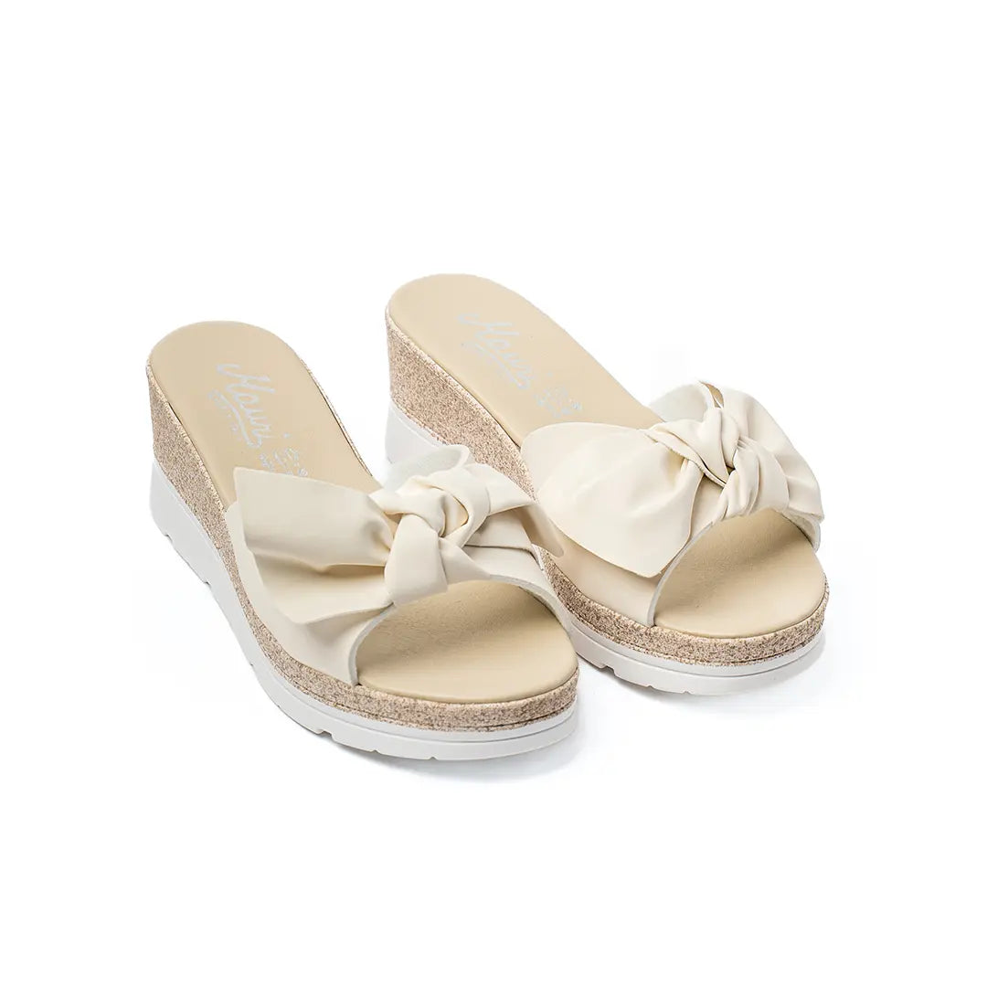 Zatteroni Con Nodo Bianco Ultra-Comfort LEIDA