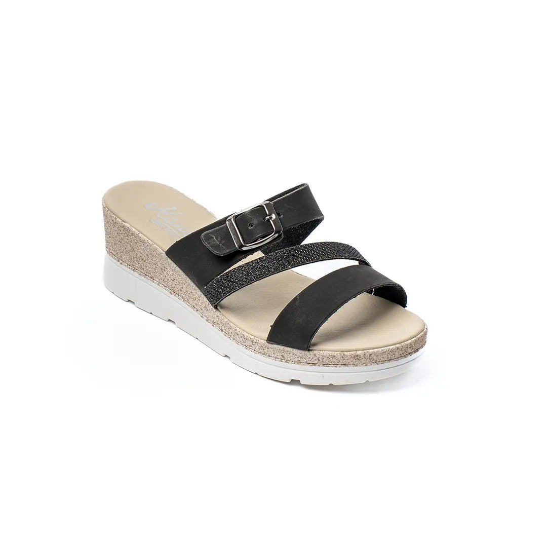 Zatteroni Tripla Fascia Nera Ultra-Comfort Avila