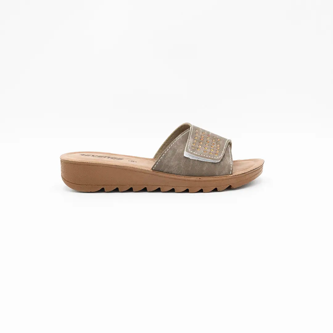 Ciabatte Con Strappo Beige ICON M258