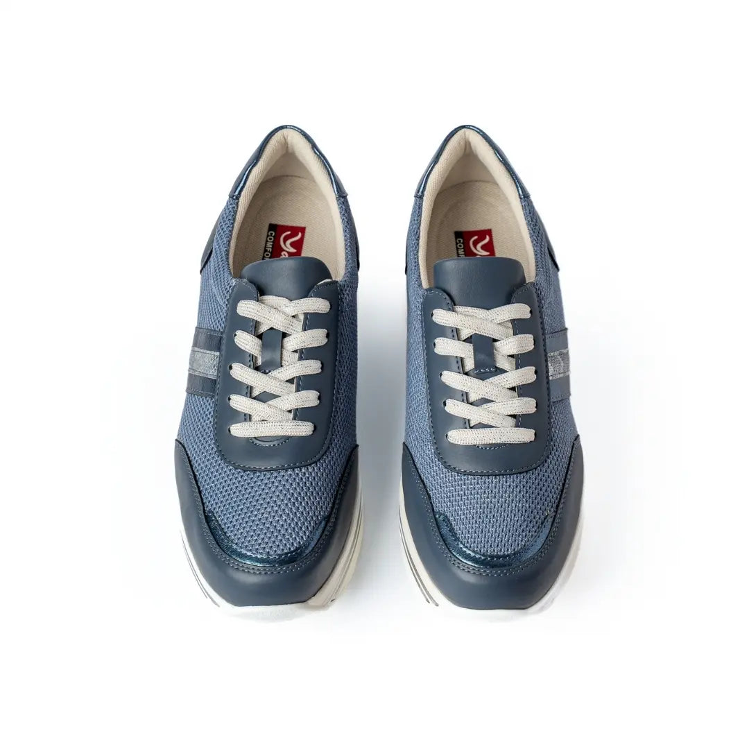 Sneakers Traspiranti Suola Ultraleggera Blu FLORA