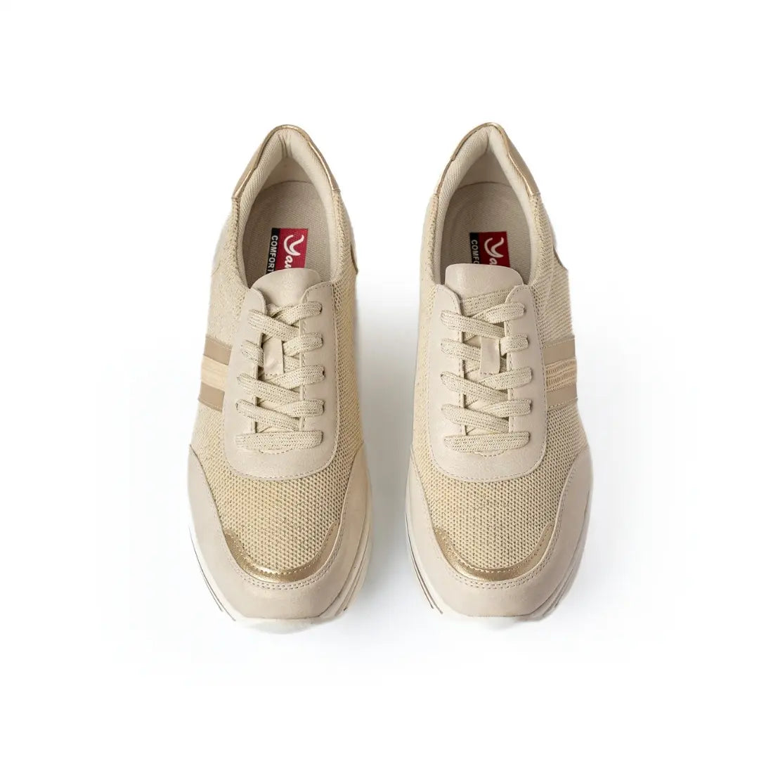Sneakers Traspiranti Suola Ultraleggera Beige FLORA