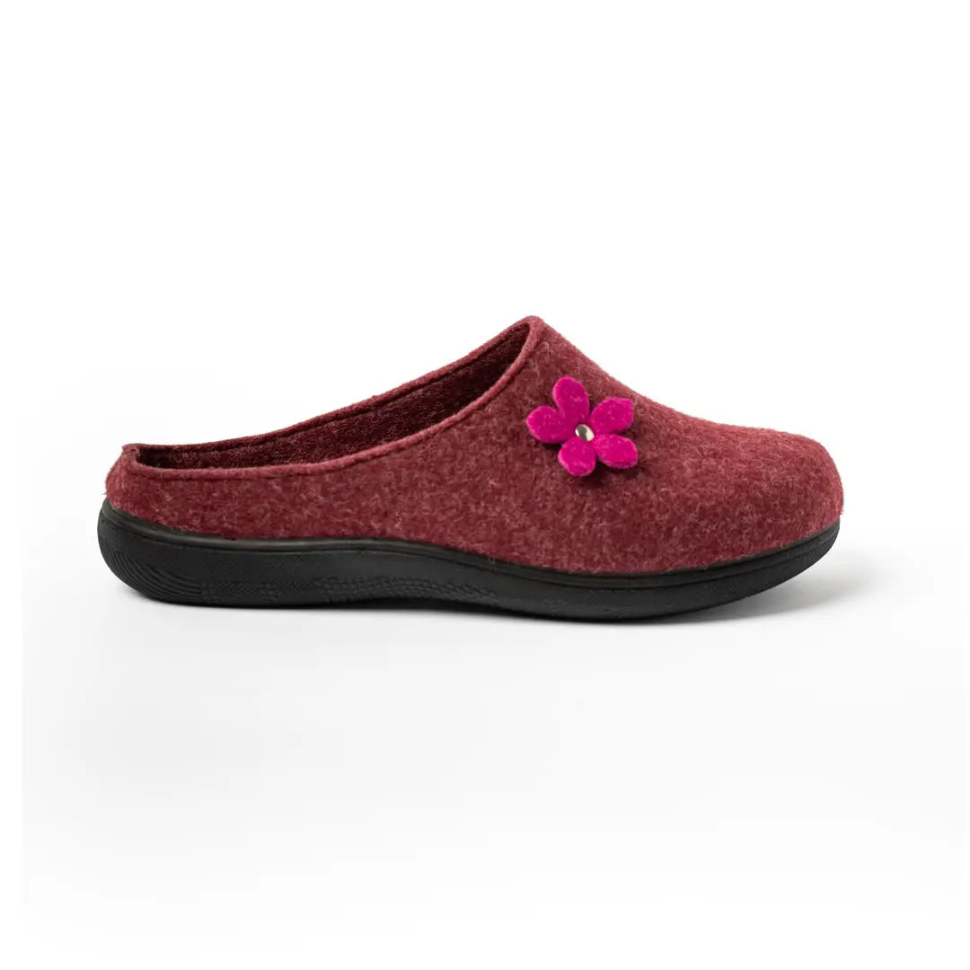 Sabot In Lana Bordò LUCY